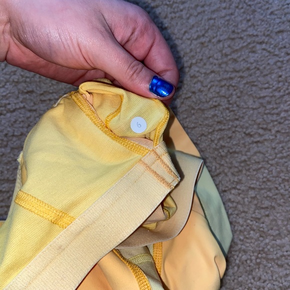 Yellow Lululemon Tank Top - Picture 4 of 5